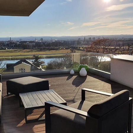 Wohnung Mit Weitblick Dresden Exteriör bild