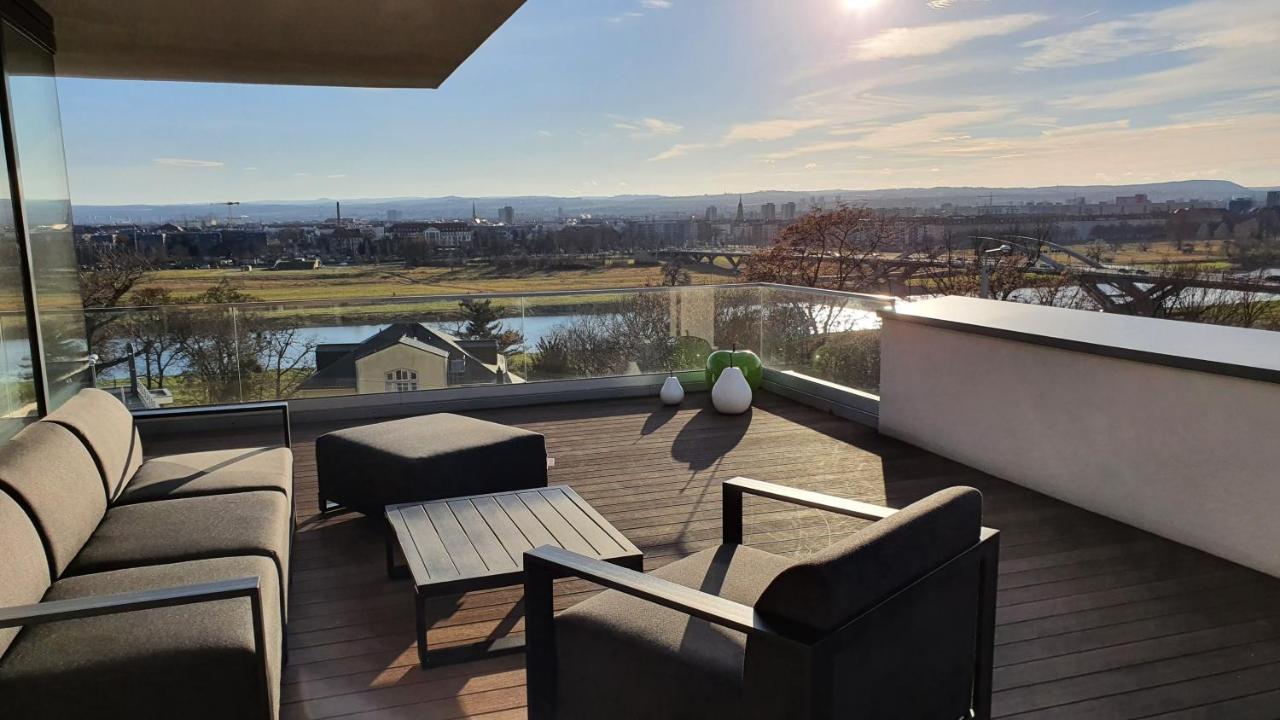 Wohnung Mit Weitblick Dresden Exteriör bild