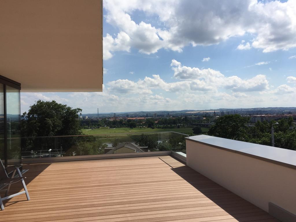 Wohnung Mit Weitblick Dresden Exteriör bild