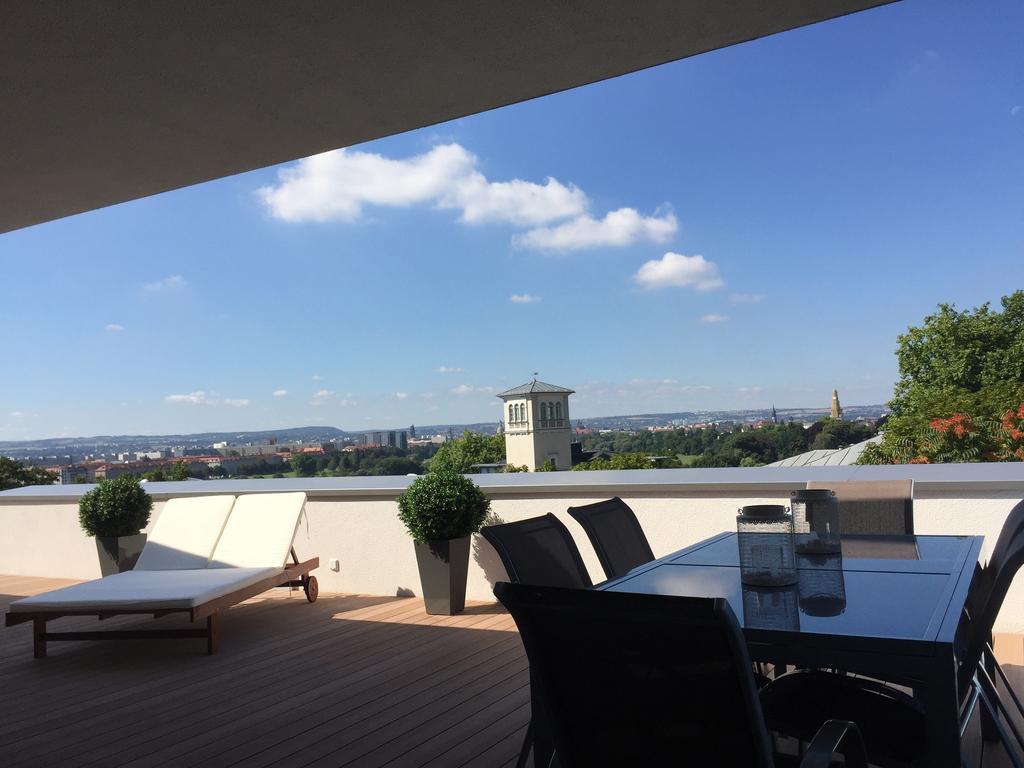 Wohnung Mit Weitblick Dresden Exteriör bild