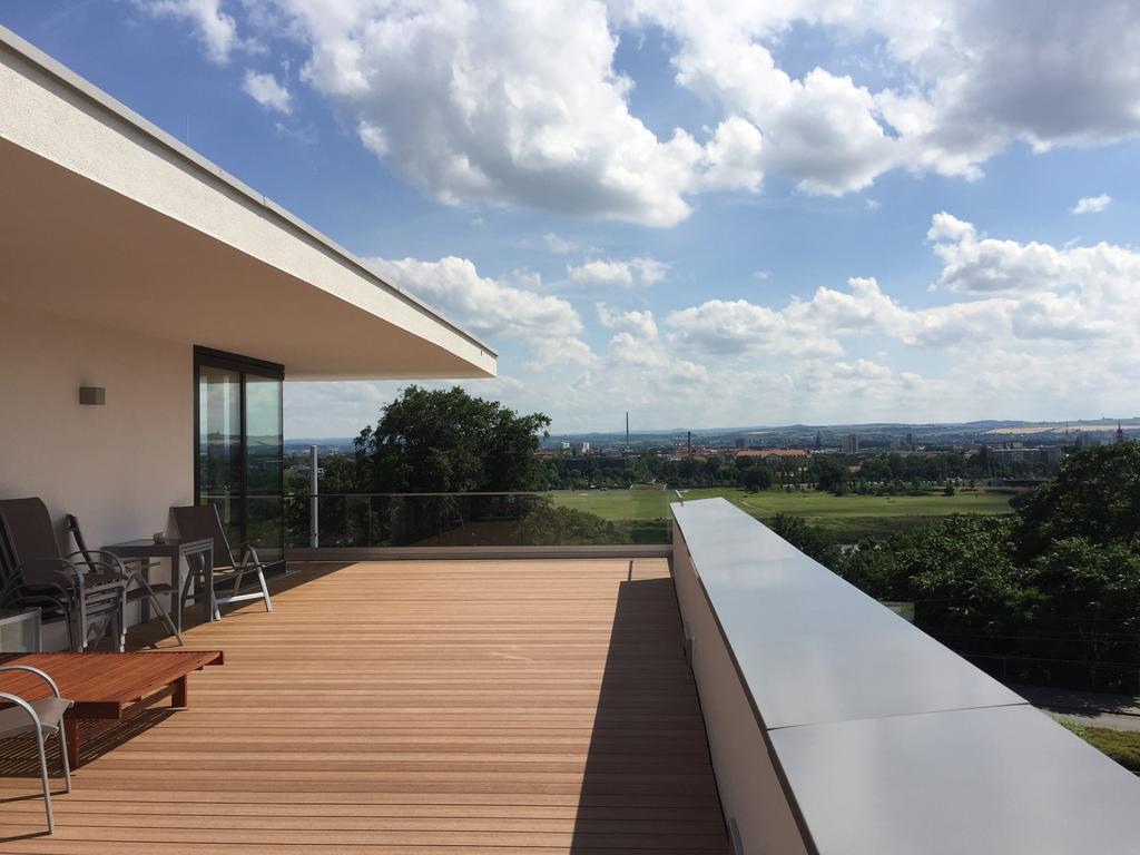 Wohnung Mit Weitblick Dresden Exteriör bild