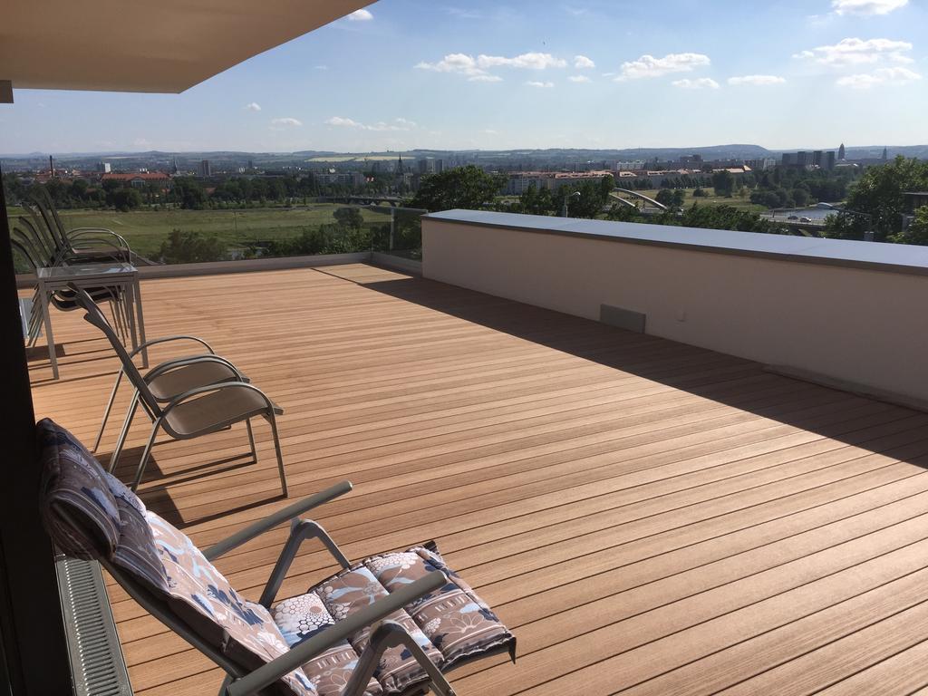 Wohnung Mit Weitblick Dresden Exteriör bild