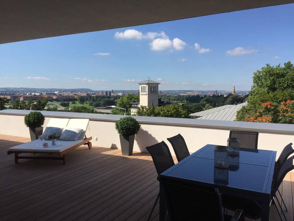 Wohnung Mit Weitblick Dresden Exteriör bild