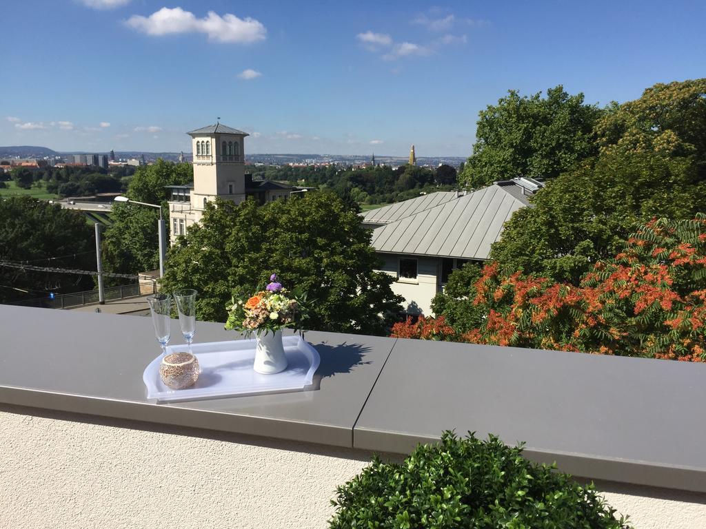 Wohnung Mit Weitblick Dresden Exteriör bild